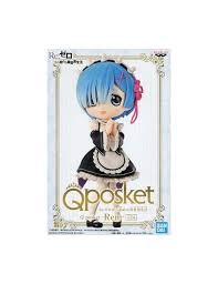 Banpresto Re: Zero -Starting Life in Another World- Q Posket-Rem-(Ver.A) Figure