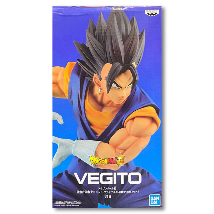 BANDAI BANPRESTO Dragon Ball Super Vegito (Final Kamehameha Ver.3) Figure