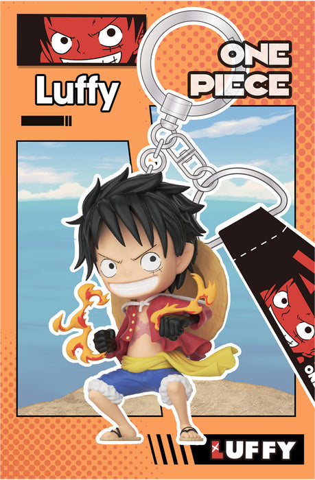 One Piece Officially Licensed Anime Figurine Character Keychain Blind Box