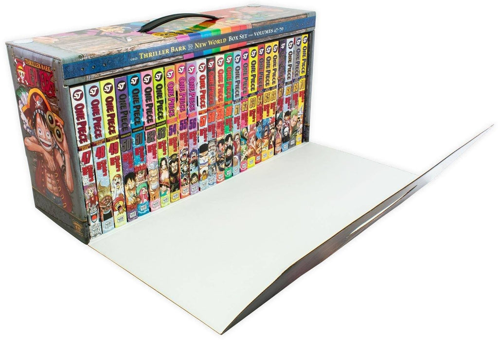 One Piece Box Set 3: Thriller Bark to New World: Volumes 47-70 with Premium (3) (One Piece Box Sets)