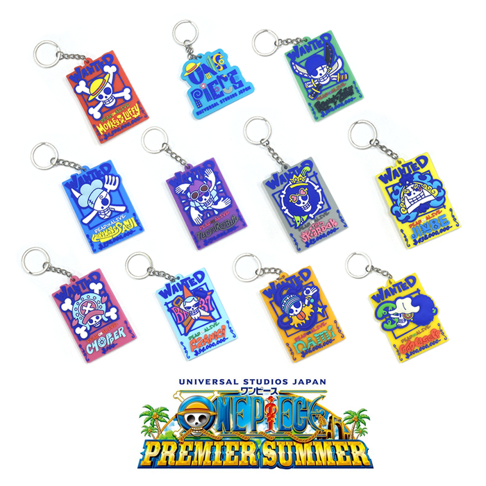 Universal Studio Japan ONE PIECE Premier Summer 2023 Keychain