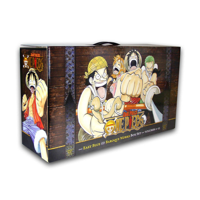 One Piece Box Set 1 East Blue and Baroque Works Volumes 1-23 with Premium: Volume 1 Manga Book Set