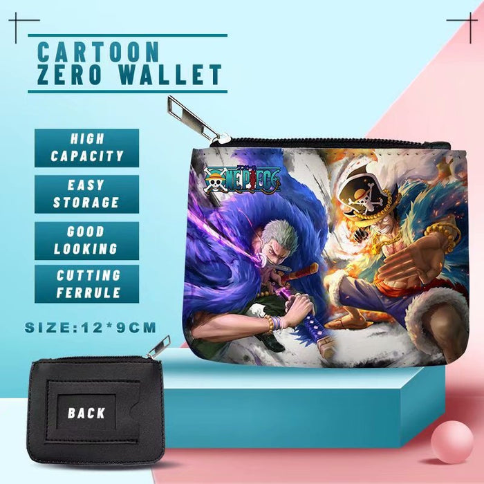 One Piece Anime Coin Purse