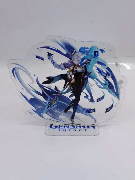 Genshin Impact Double-sided Laser Acrylic Model Desk Decoration