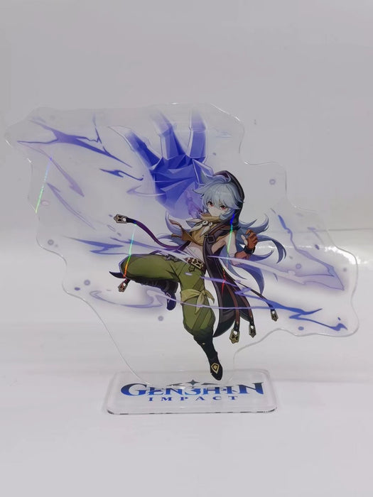 Genshin Impact Double-sided Laser Acrylic Model Desk Decoration