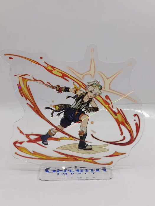 Genshin Impact Double-sided Laser Acrylic Model Desk Decoration