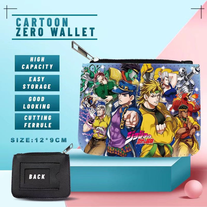 Jojo's Bizarre Adventure Anime Coin Purse