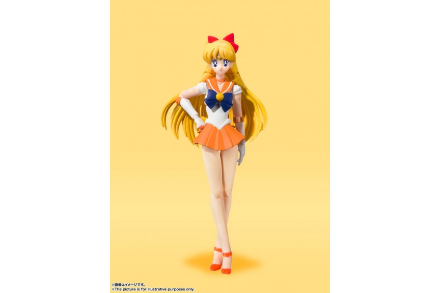 S.H.Figuarts Sailor Venus Animation Color Edition Sailor Moon BANDAI SPIRITS Figure