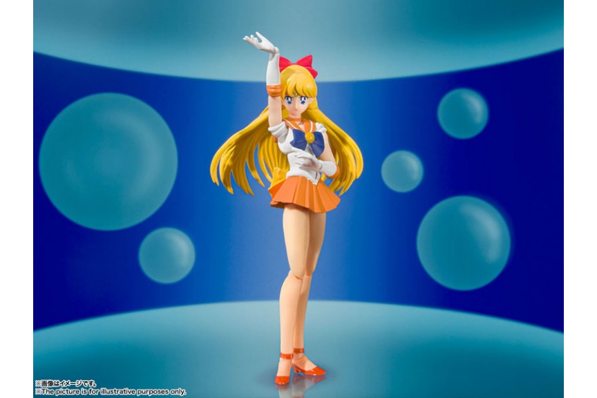 S.H.Figuarts Sailor Venus Animation Color Edition Sailor Moon BANDAI SPIRITS Figure