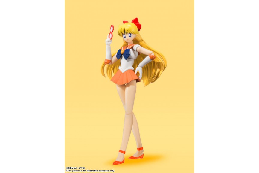 S.H.Figuarts Sailor Venus Animation Color Edition Sailor Moon BANDAI SPIRITS Figure