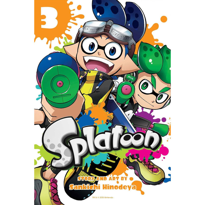 Splatoon Manga Books