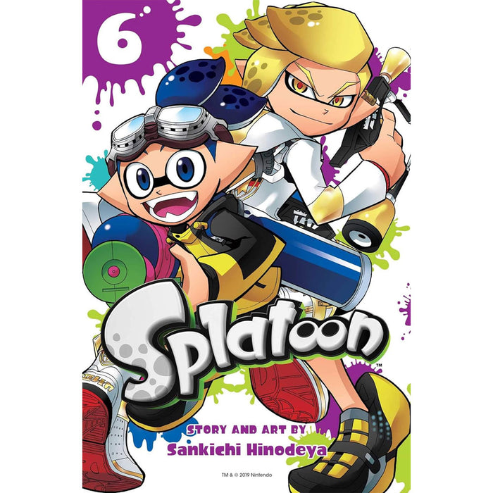 Splatoon Manga Books