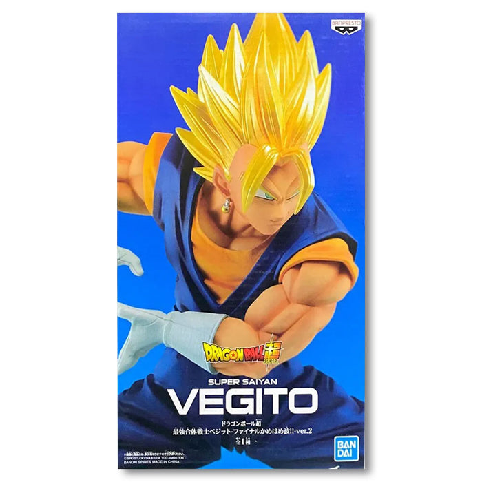 BANDAI BANPRESTO Dragon Ball Super Super Saiyan Vegito (Final Kamehameha Ver.2) Figure