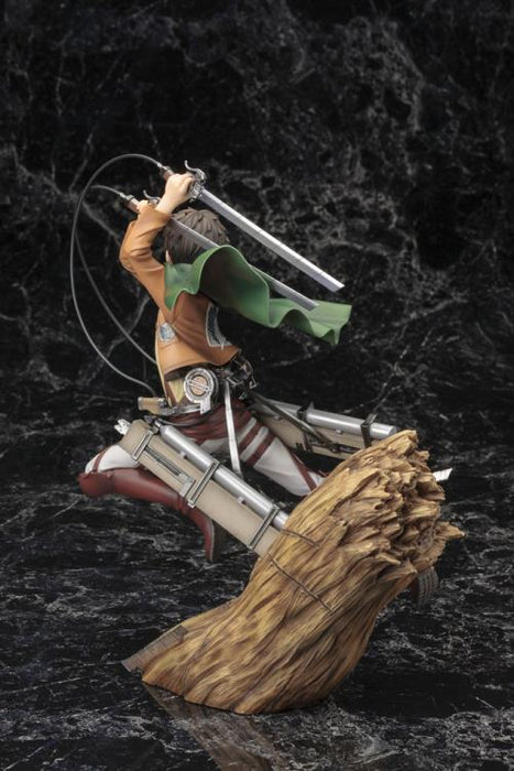 KOTOBUKIYA Attack on Titan ArtFX J Eren Yeager Statue Figure