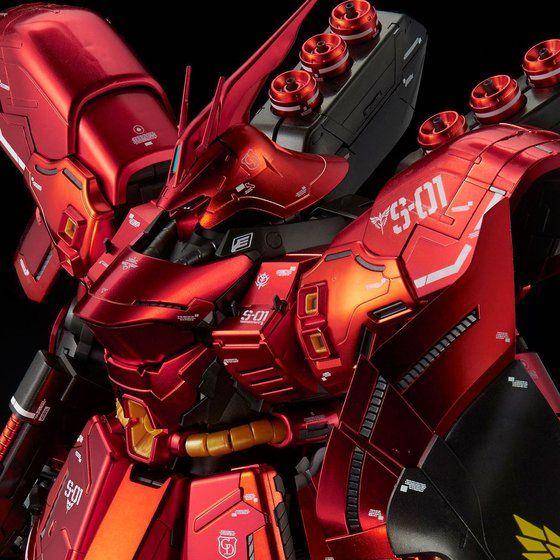 PRE-ORDER MG 1/100 The Gundam Base Limited MSN-04 Sazabi Ver.Ka Special Coating Limited