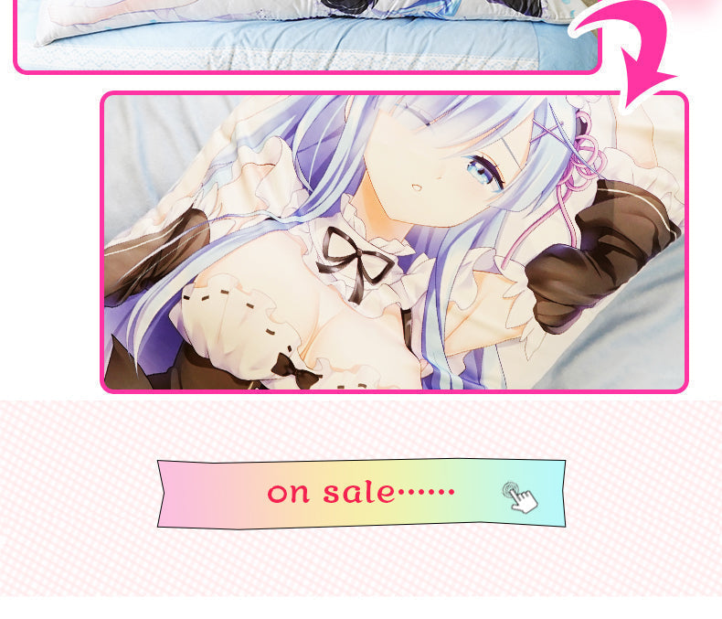 That Time I Got Reincarnated as a Slime Milim Nava Dakimakura Hugging Peach Skin Body Pillow (T3)