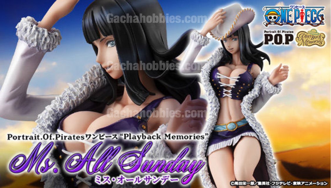 Portrait.Of.Pirates one piece “playback memories” Nico Robin Miss All Sunday Ver. Limited  Figure