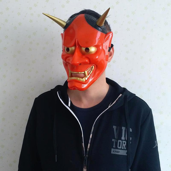 Mask-  Japanese prajna mask Demon Slayer