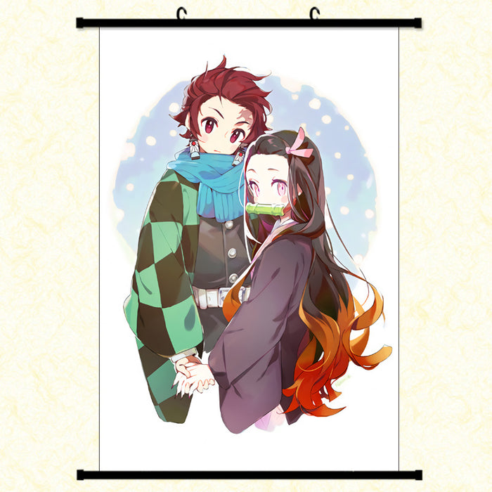 Wall Scroll - Demon Slayer Tanjiro/Nezuko