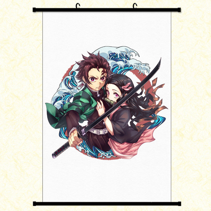 Wall Scroll - Demon Slayer Tanjiro/Nezuko