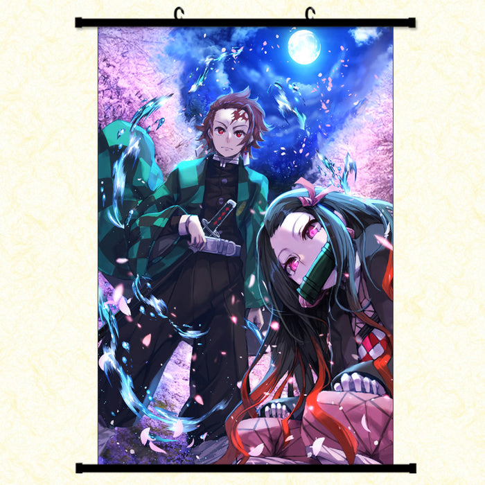 Wall Scroll - Demon Slayer  Tanjiro/Nezuko