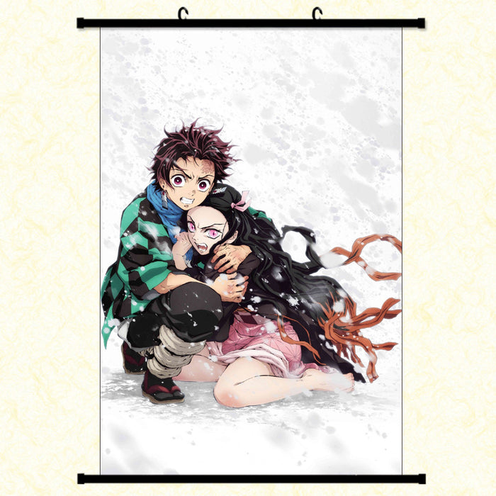 Wall Scroll - Demon Slayer Tanjiro/Nezuko