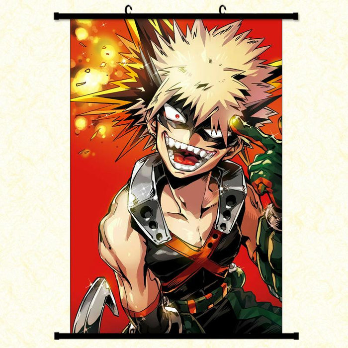 Wall Scroll – My Hero Academia Bakugo