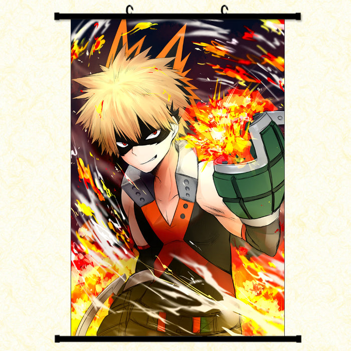 Wall Scroll – My Hero Academia Bakugo