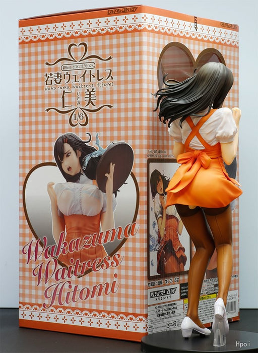 Oda non Heroine Collections Dragon Toy 1/6 Scale Hentai Figure : Wakazuma Waitress Hitomi