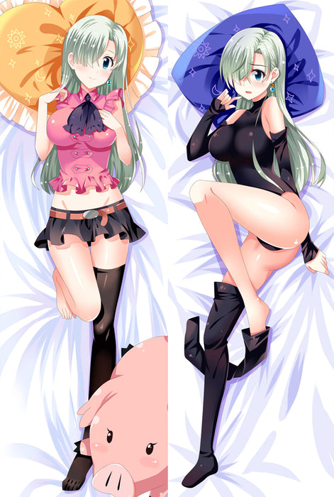 Seven Deadly Sins Elizabeth Liones Dakimakura Hugging Peach Skin Body Pillow (S10)