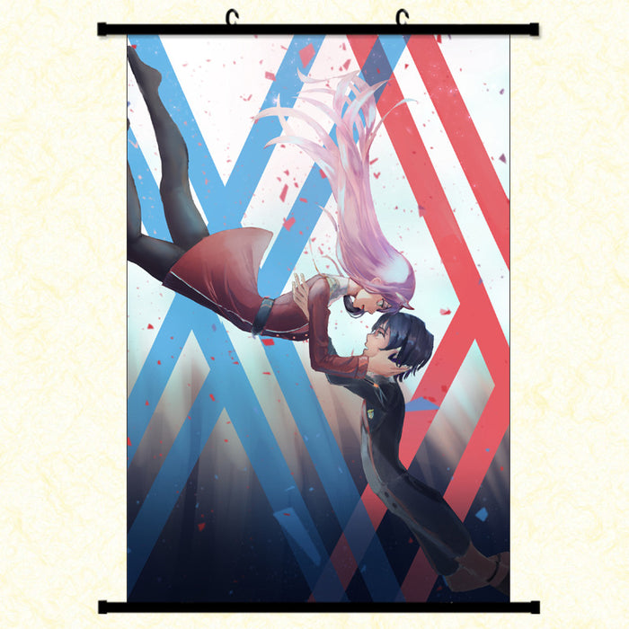 Wall Scroll - Darling In the Franxx Zero Two & Hiro