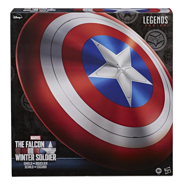 Hasbro Marvel Legends Series Avengers Falcon And Winter Soldier Captain America Premium Role Play Shield