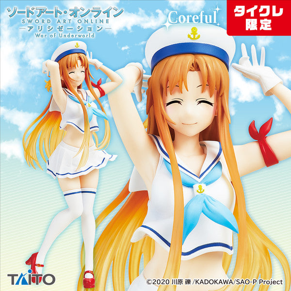 TAITO - Sword Art Online Alicization: War of Underworld Coreful Asuna Marine Ver. Figure