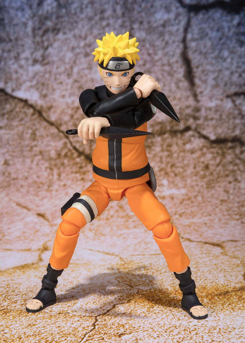 BANDAI Naruto: Shippuden S.H.Figuarts Naruto Uzumaki (Best Selection New Packaging Ver.)