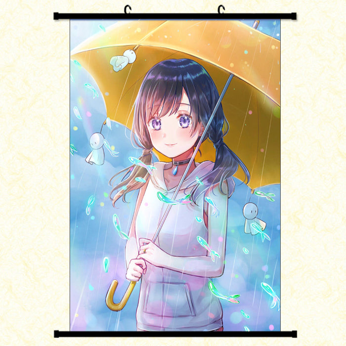 Wall Scroll - Weathering with You Amano Hina