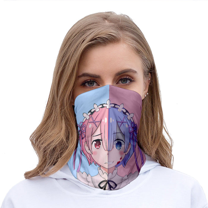 Re Zero Full Face Mask Neck Cover 7 different styles to choose