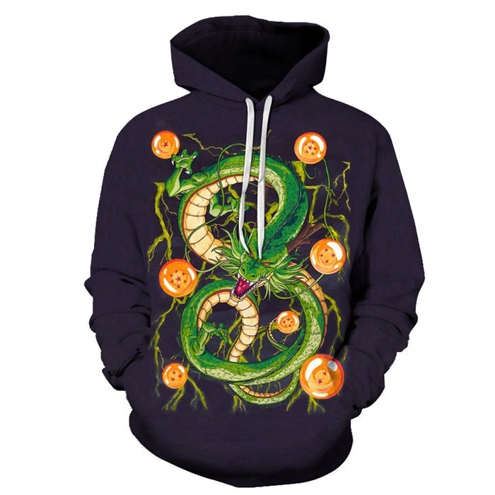 DRAGON BALL SHENRON JUMPER HOODIE CLOTH