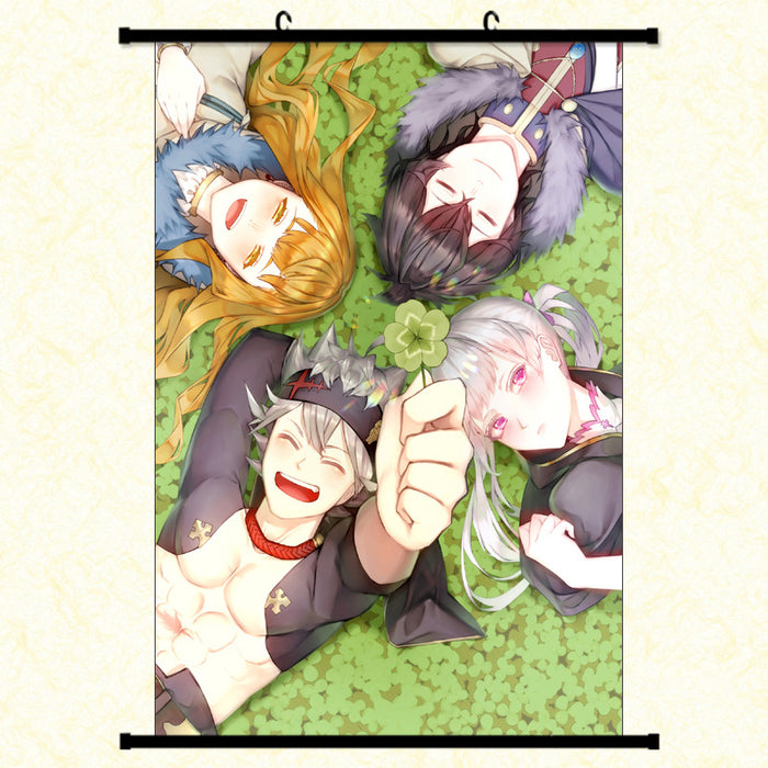 WALL SCROLL - BLACK CLOVER