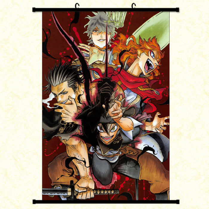 WALL SCROLL - BLACK CLOVER