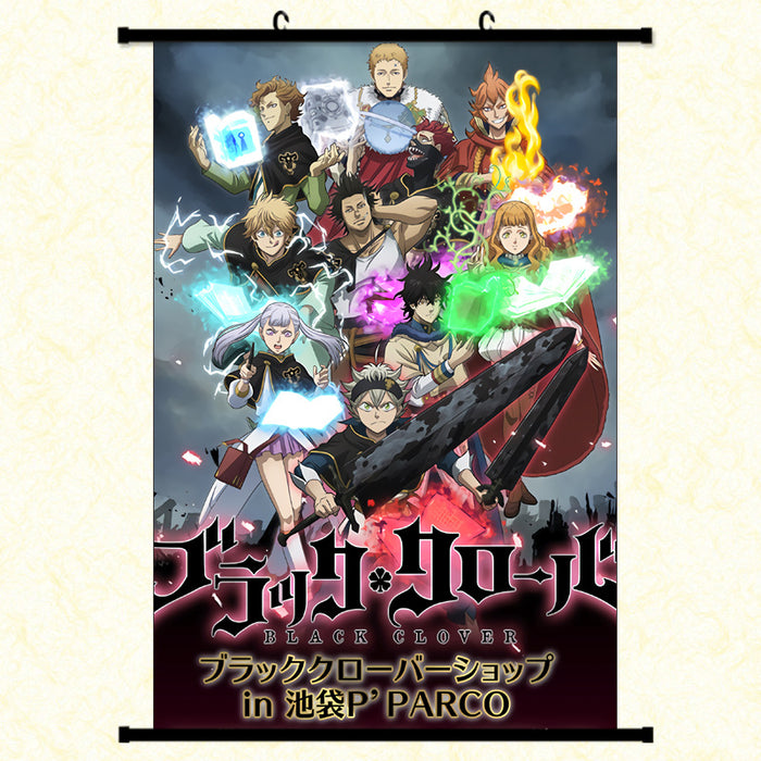 WALL SCROLL - BLACK CLOVER