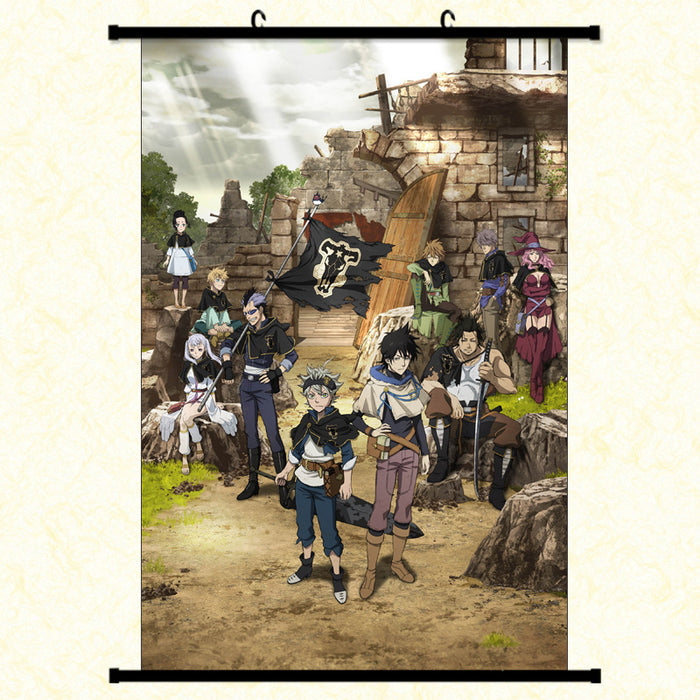 WALL SCROLL - BLACK CLOVER