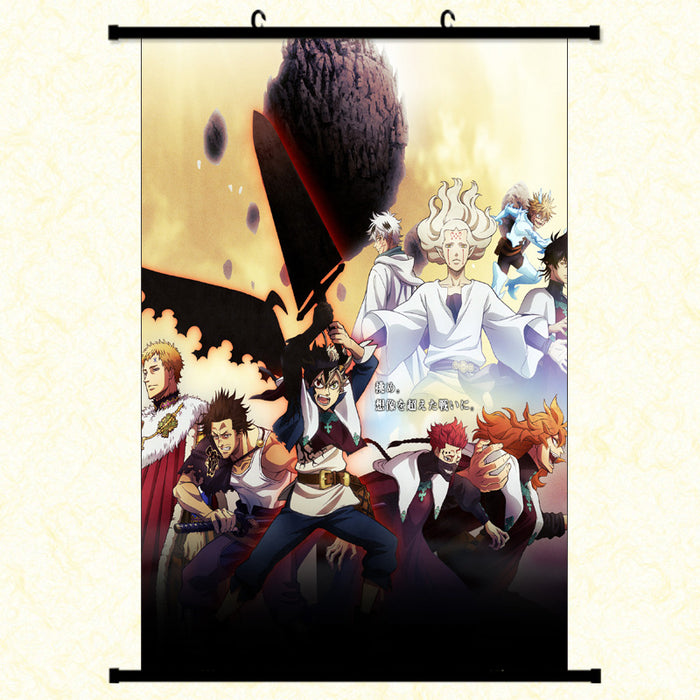 WALL SCROLL - BLACK CLOVER