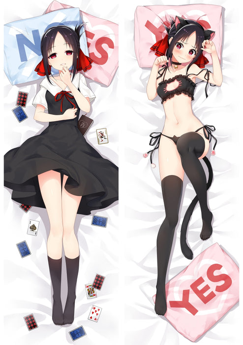 Kaguya-sama: Love Is War Kaguya Shinomiya Dakimakura Hugging Peach Skin Body Pillow (K6)