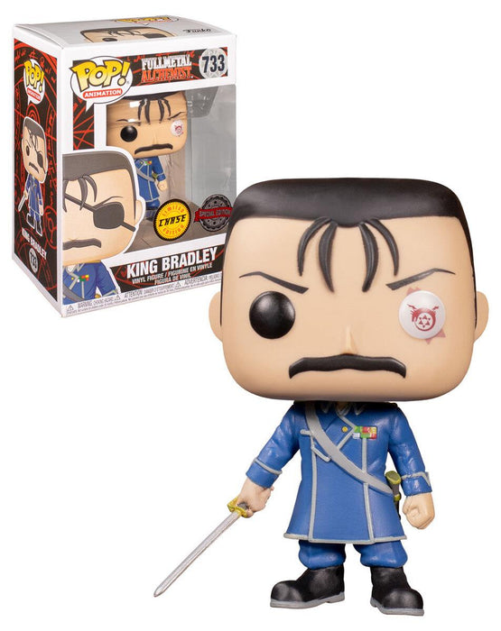 Funko POP Chase ! Full Metal Alchemist - King Bradley #733 Figure (Exclusive Chase)