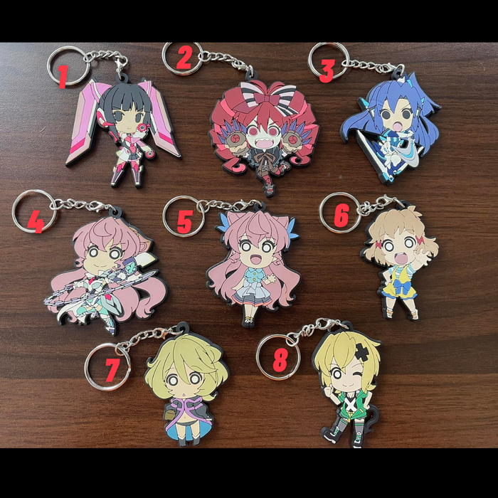 SYMPHOGEAR KEYCHAINS! | $5 per Key Chain