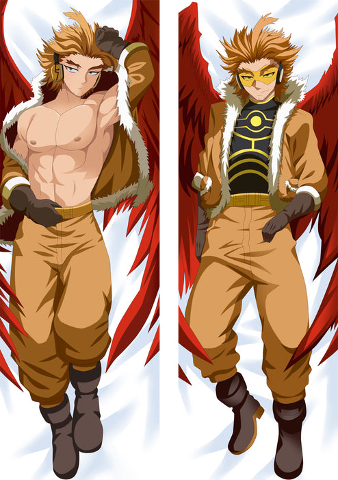 My Hero Academia Keigo Takami Hawks Dakimakura Hugging Peach Skin Body Pillow (M25)