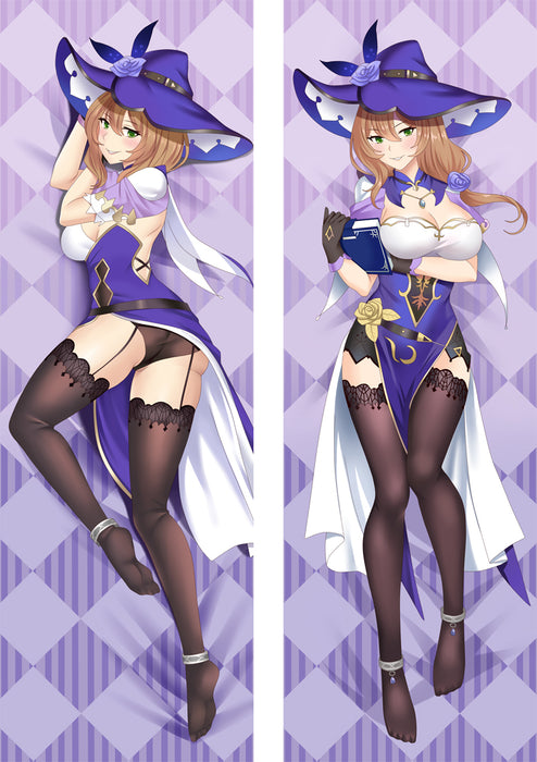 Genshin Impact Lisa Dakimakura HUGGING PEACH SKIN BODY PILLOW (G47)