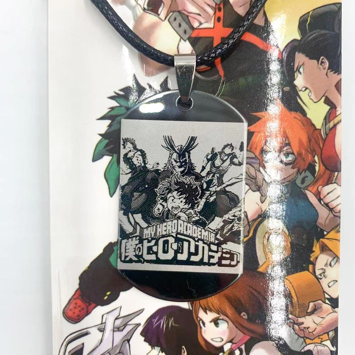 My Hero Academia character necklace