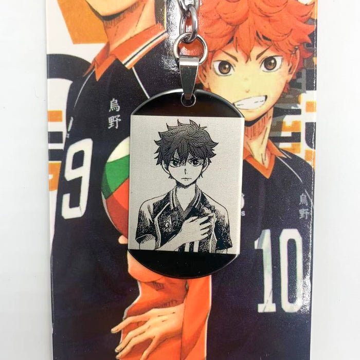 haikyuu!! character key chain