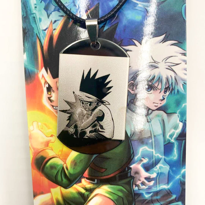 hunter X hunter character necklace